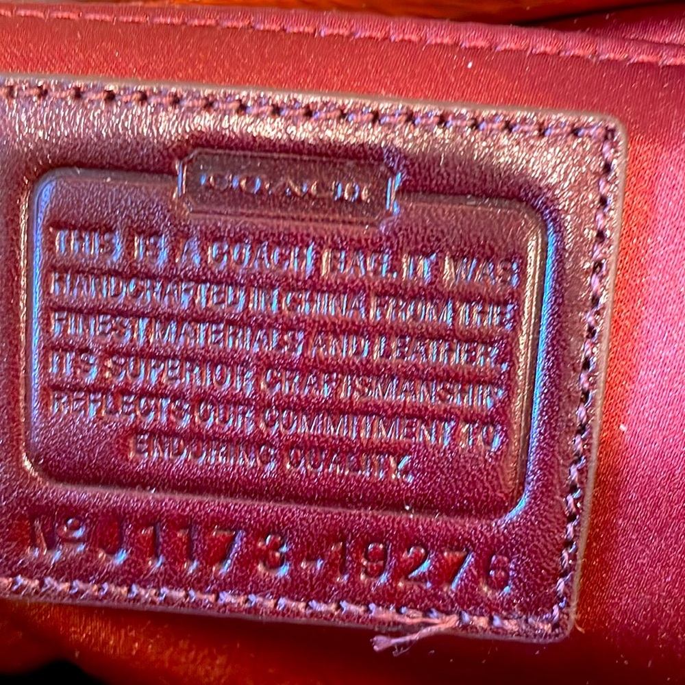 Authentic Coach Patchwork Collection purse - Picture 4 of 6